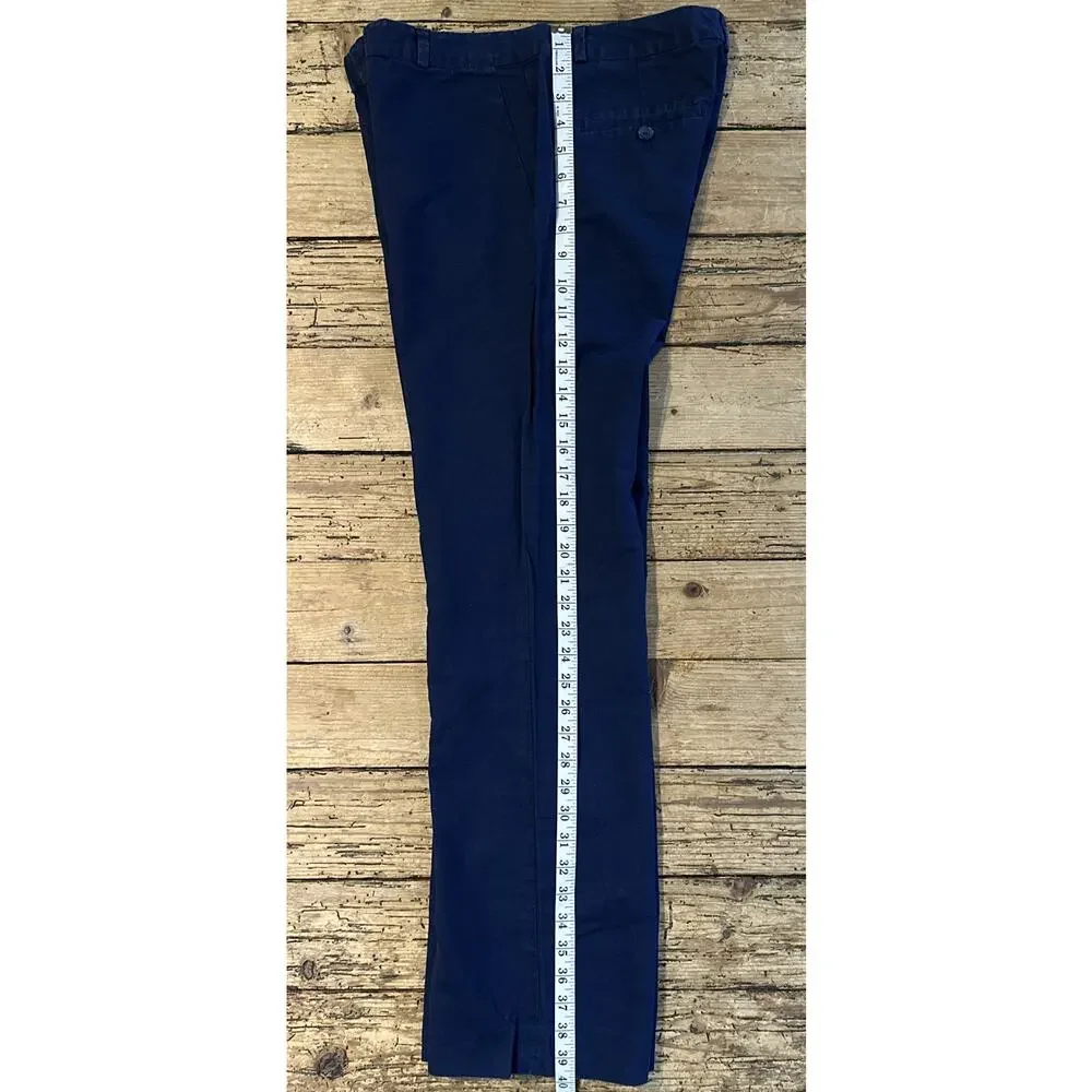 Banana Republic Women’s Blue Martin Fit Linen Pants Size 4